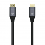 CABLE HDMI AISENS V2.1 ULTRA ALTA VELOCIDAD 8K60HZ M/M 1.5M GRIS NEGRO