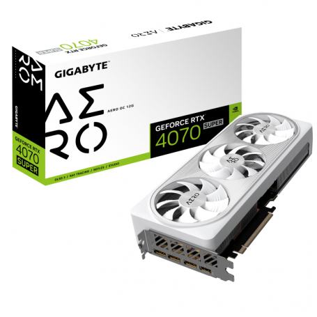 TARJETA GRAFICA GIGABYTE RTX 4070 SUPER AERO OC 12GB