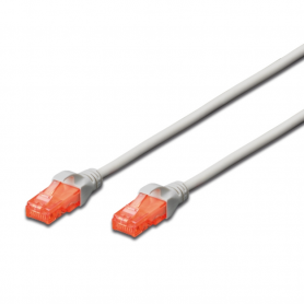 CABLE DE RED CAT 6 U/UTP DE 2,0 METROS EN COLOR BLANCO