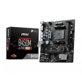 PLACA BASE MSI B450M-A PRO MAX II AM4 MATX 2XDDR4