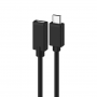 CABLE DE EXTENSION USB 2.0 TIPO-C A TIPO-C DE 1,8 METROS