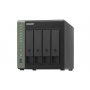 NAS QNAP TS-TS-431X3 TORRE ETHERNET NEGRO AL314