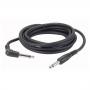 DAP FL10 - unbal. Jack mono > Jack mono 90° Black 1,5 m - Imagen 1