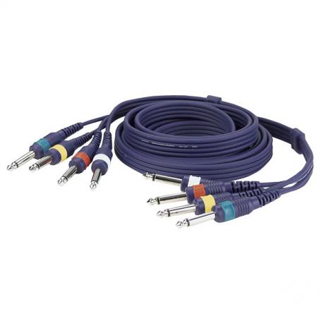 DAP FL20 - 4 mono Jack > 4 mono Jack 1,5 m - Imagen 1