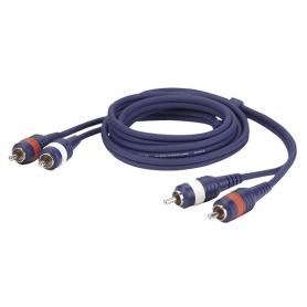 DAP FL24 - 2 RCA Male L/R  > 2 RCA Male L/R 1,5 m - Imagen 1