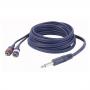 DAP FL33 - mono Jack > 2 RCA Male L/R 1,5 m - Imagen 1