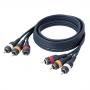 DAP FL47 - 2x RCA + 1x Digital cable 1,5 m - Imagen 1