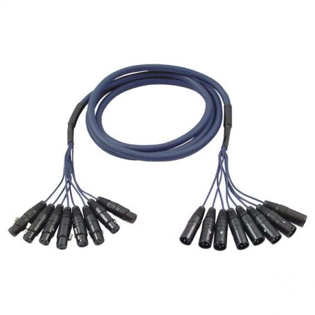 DAP FL60 - 8 XLR/M 3 p. > 8 XLR/F 3 p. 3 m - Imagen 1