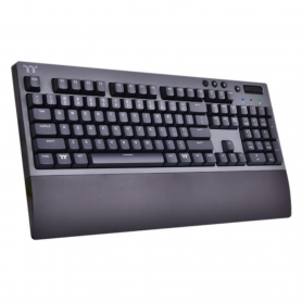 TECLADO THERMALTAKE W1 WIRELESS GAMING CHERRY MX RED NEGRO