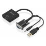 CABLE CONVERSOR AISENS SVGA/M+JACK 3.5/M+USB-A/M A HDMI A/H 20CM