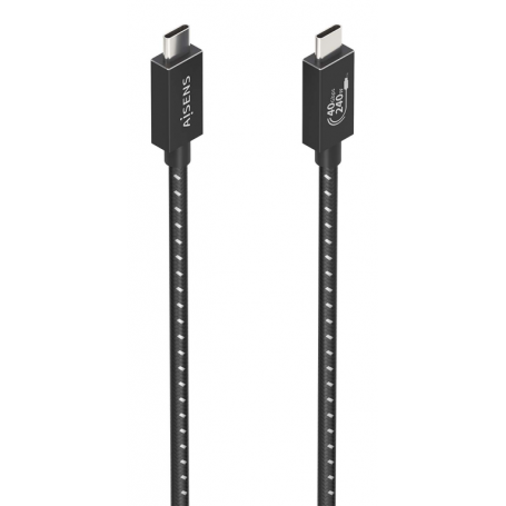 CABLE USB4 AISENS GEN3X2 40G 8K60HZ 5A 48V 240W E-MARK C/M-C/M 1.0M