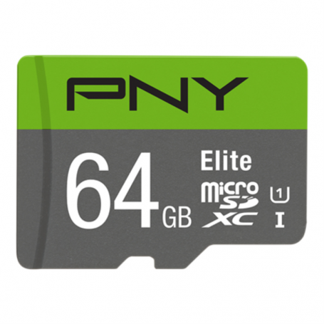 MICRO SD PNY 64GB ELITE UHS-I C10 R100