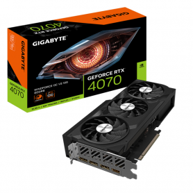 TARJETA GRAFICA GIGABYTE RTX 4070 WINDFORCE 3X OC V2 12GB