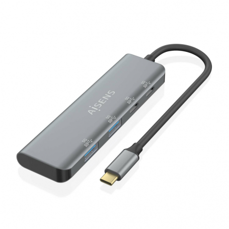 HUB AISENS USB 3.2 GEN1 5G USB-C USB-C/M-2XUSB-C/H-2XUSB-A/H 15CM