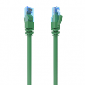 CABLE RED AISENS LATIGUILLO RJ45 CAT.6 UTP AWG26 CCA VERDE 25CM