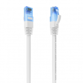 CABLE RED AISENS LATIGUILLO RJ45 CAT.6 UTP AWG26 CCA BLANCO 25CM