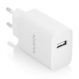 CARGADOR AISENS USB 10W ALTA EFICIENCIA 5V/2A BLANCO