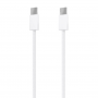 CABLE AISENS USB 2.0 3A 60W APPLE USB-C/M-USB-C/M BLANCO 1.0M