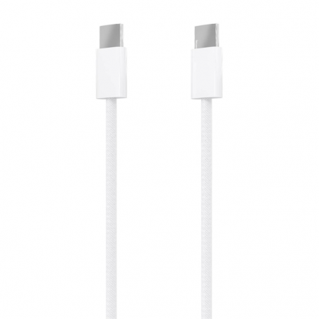 CABLE AISENS USB 2.0 3A 60W APPLE USB-C/M-USB-C/M BLANCO 2.0M