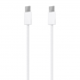 CABLE AISENS USB 2.0 3A 60W APPLE USB-C/M-USB-C/M BLANCO 2.0M