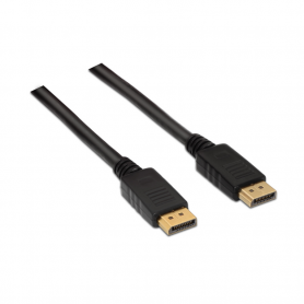 CABLE AISENS DISPLAYPORT V1.2 4K60HZ DP/M-DP/M NEGRO 3.0M