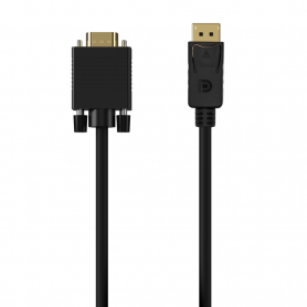 CABLE CONVERSOR AISENS DISPLAYPORT A VGA DP/M-VGA/M NEGRO 1.0M