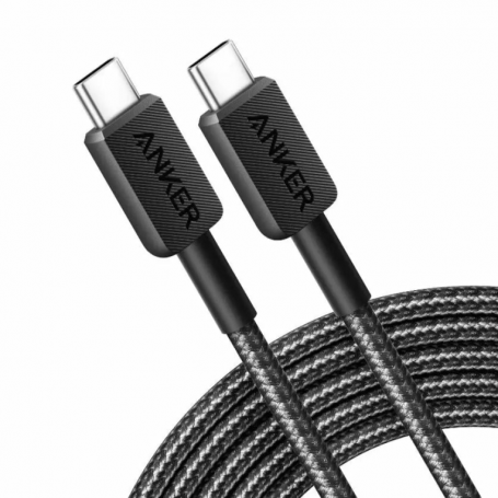 CABLE ANKER 322 USB-C TO USB-C CABLE 0.9M TRENZADO