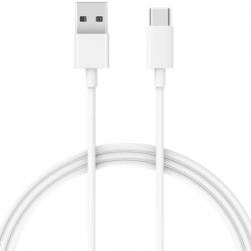 CABLE CARGA XIAOMI MI USB-C 1 M BLANCO