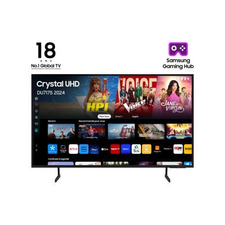 TV SAMSUNG 65" TU65DU7175 CRYSTAL UHD SMART TV BT