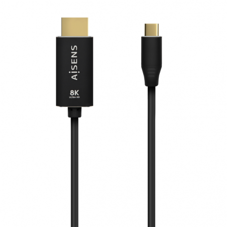 CABLE CONVERSOR AISENS ALUMINIO USB-C A HDMI 2.1 8K60HZ 2.0M