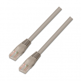 CABLE RED AISENS LATIGUILLO RJ45 CAT.5E UTP AWG24 GRIS 2.0M