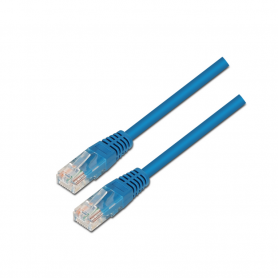 CABLE RED AISENS LATIGUILLO RJ45 CAT.5E UTP AWG24 AZUL 2.0M