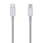 CABLE AISENS USB 2.0 LIGHTNING/M-USB-C/M PD BLANCO 20CM