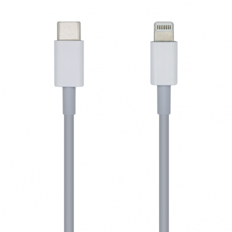 CABLE AISENS USB 2.0 LIGHTNING/M-USB-C/M PD BLANCO 2.0M