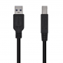 CABLE AISENS USB 3.0 IMPRESORA TIPO A/M-B/M NEGRO 2.0M