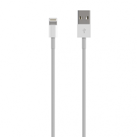 CABLE AISENS USB 2.0 LIGHTNING M-USB-A/M BLANCO 0.5M