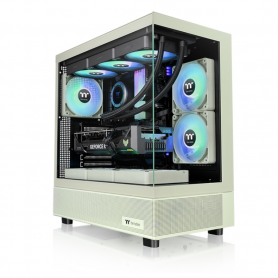 CAJA THERMALTAKE VIEW 270 TG ARGB MATCHA GREEN ATX 2XUSB 3.2 SIN FUENTE VERDE