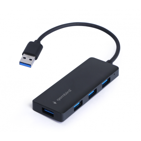 CONCENTRADOR GEMBIRD USB 3.1 (GEN.1) DE 4 PUERTOS