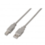 CABLE IMPRESORA AISENS USB 2.0 TIPO A M-B M BEIGE 4.5M