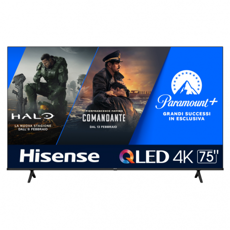 TV HISENSE 75E7KQ 75" QLED UHD 4K SMARTTV