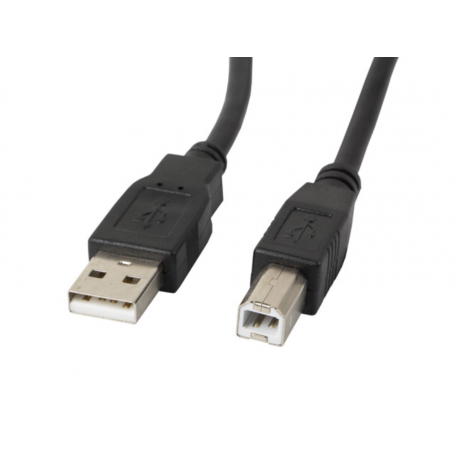 CABLE IMPRESORA LANBERG USB MACHO/USB MACHO 1.8M NEGRO