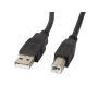 CABLE LANBERG IMPRESORA USB MACHO A USB MACHO NEGRO 1 M