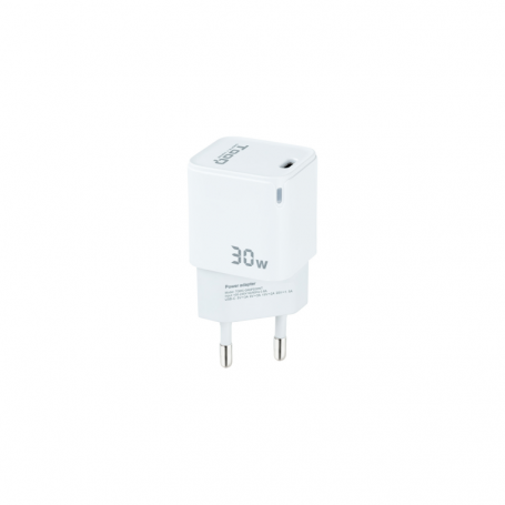 CARGADOR DE PARED TOOQ GAN USB-C PD 30W