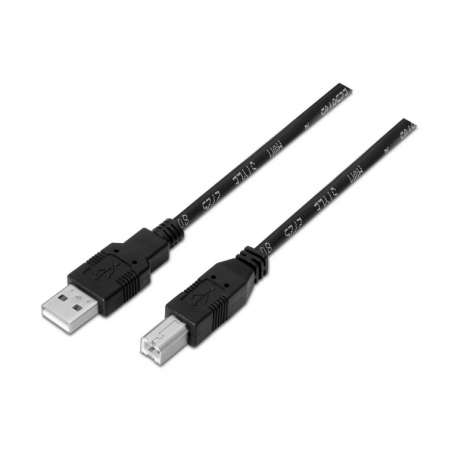 CABLE AISENS USB 2.0 IMPRESORA TIPO A M-B M NEGRO 1.0M