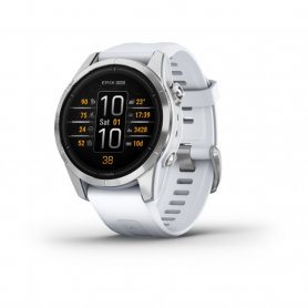 SMARTWATCH GARMIN EPIX PRO, 42MM, GLASS, SS, WHITESTN