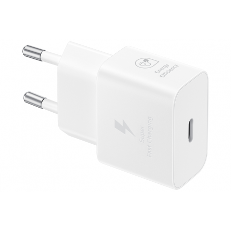 CARGADOR SAMSUNG USB-C 25W GAN BLANCO SIN CABLE EP-T2510NWEGWW