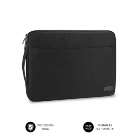 FUNDA PORTATIL SUBBLIM URBAN LAPTOP SLEEVE 13,3-14" BLACK