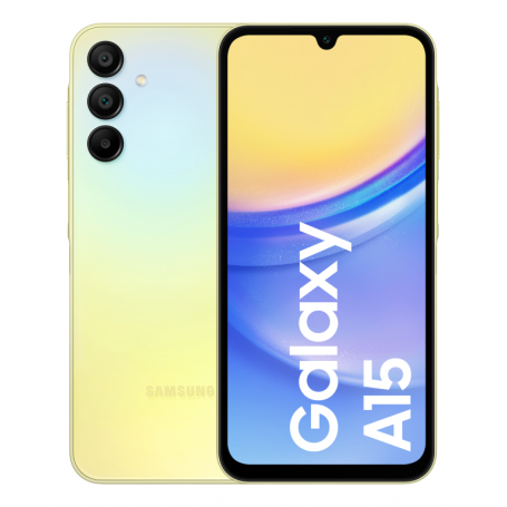 SMARTPHONE SAMSUNG A15 4GB/128GB 4G 6,5" YELLOW