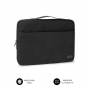 FUNDA PORTATIL SUBBLIM ELEGANT LAPTOP SLEEVE 13,3-14" BLACK