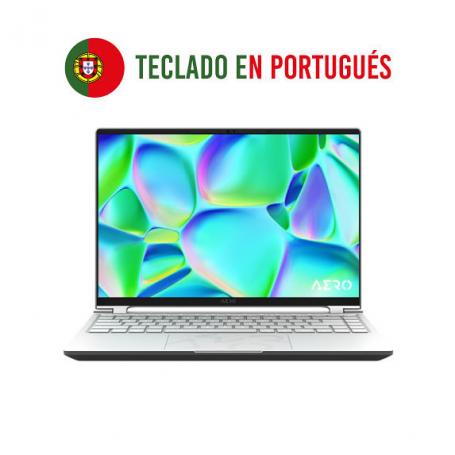 PORTATIL GIGABYTE AERO 14 OLED 9MF-E2SPTB4SH I5-12500H 4050 16GB SSD1TB 14" DOS